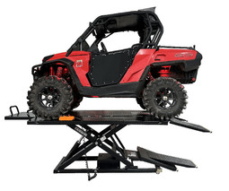 iDEAL U-2200IEH-XR-BLK Elec-Hydra UTV Lift w/Integrated Motor & Retractable Ramp - Black Edition iDEAL U-2200IEH-XR-BLK Elec-Hydra UTV Lift w/Integrated Motor & Retractable Ramp - Black Edition