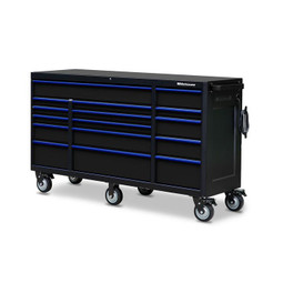 Montezuma 72" X 20" 16-Drawer Roller Cabinet Montezuma 72" X 20" 16-Drawer Roller Cabinet