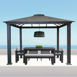 Paragon Outdoor SOL Pendent Electric Heater, 36”, 1500W - Black