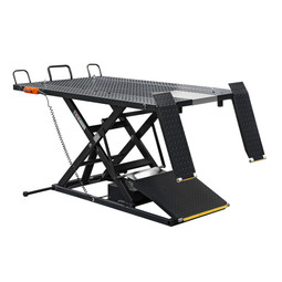 iDEAL A-2200IEH-XR Elec-hydra ATV Lift w/Integrated Motor & Retractable Ramp - Black Edition iDEAL A-2200IEH-XR Elec-hydra ATV Lift w/Integrated Motor & Retractable Ramp - Black Edition