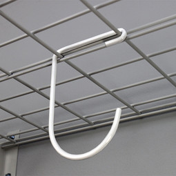 SafeRacks Slimline Deck Hooks (2-Pack) - White SafeRacks Slimline Deck Hooks (2-Pack) - White
