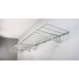 SafeRacks 12" x 36" (2-Pack) Wall Shelves - White SafeRacks 12" x 36" (2-Pack) Wall Shelves - White