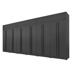 Proslat Fusion Plus 20 ft set - Tall Cabinet & Overheads (6-Pack) Proslat Fusion Plus 20 ft set - Tall Cabinet & Overheads (6-Pack)