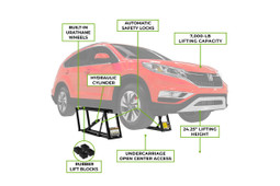 QuickJack 7000TL 7,000 Lb. Capacity Portable Car Lift