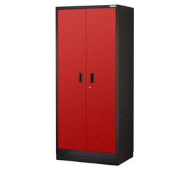Gladiator Premier Pre-Assembled Red 84" Tall Cabinet (3-Pack) Gladiator Premier Pre-Assembled Red 84" Tall Cabinet (3-Pack)