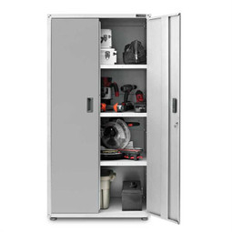 Gladiator Ready-to-Assemble White Series Jumbo GearBox (4-Pack)