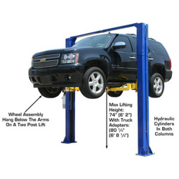 Atlas 9KOHX Overhead 9,000 lb. Capacity 2-Post Lift Atlas 9KOHX Overhead 9,000 lb. Capacity 2-Post Lift