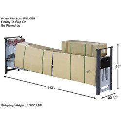 Atlas Platinum PVL9BP ALI Certified Commercial Baseplate 9,000 lb. Capacity 2-Post Lift