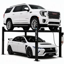 Atlas Garage PRO8000 Portable Hobbyist 8,000 lb. Capacity 4-Post Lift