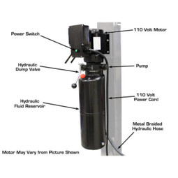 Atlas Garage PRO8000EXT-L Extra Tall/Extra Long Portable Hobbyist 8,000 lb. Capacity 4-Post Lift