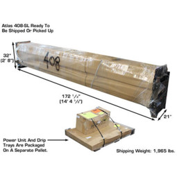 Atlas 408SL Super Deluxe Portable Hobbyist 8,000 lb. Capacity 4-Post Lift