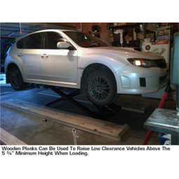 Atlas 6MR Portable Mid-Rise 6,000 lb. Capacity Scissor Lift