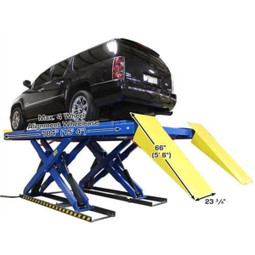 Atlas PX16A Scissor Alignment Lift and RJ8 Rolling Jacks Combo