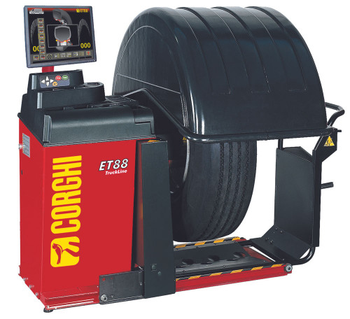Corghi ET88M Heavy-Duty Truck Wheel Balancer w/Lift