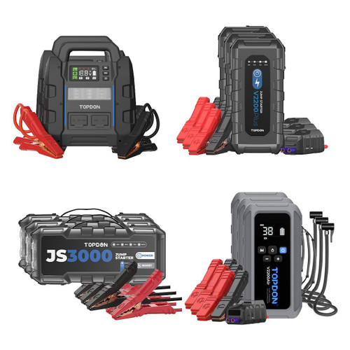 Topdon Battery Jump Starter Bundle - 11 Starters
