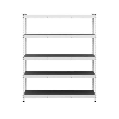 SafeRacks 18" x 60" x 72" Modular Garage Shelving - White