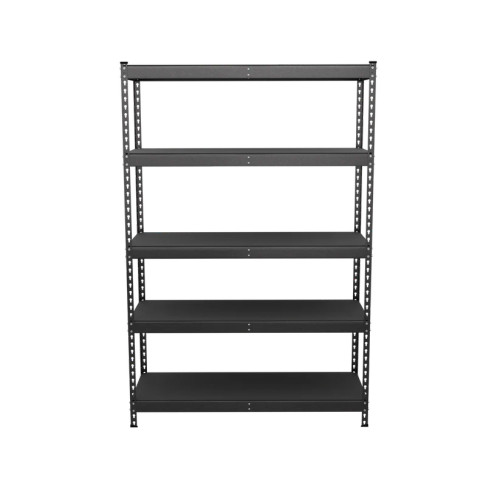 SafeRacks 18" x 48" x 72" Modular Garage Shelving - Hammertone