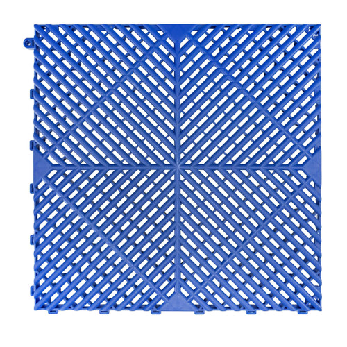 SafeRacks Garage Floor Tiles (16-Pack) - Blue