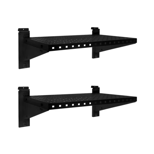 Proslat Stealth 24 in. Heavy Duty Metal Shelves (2-Pack)