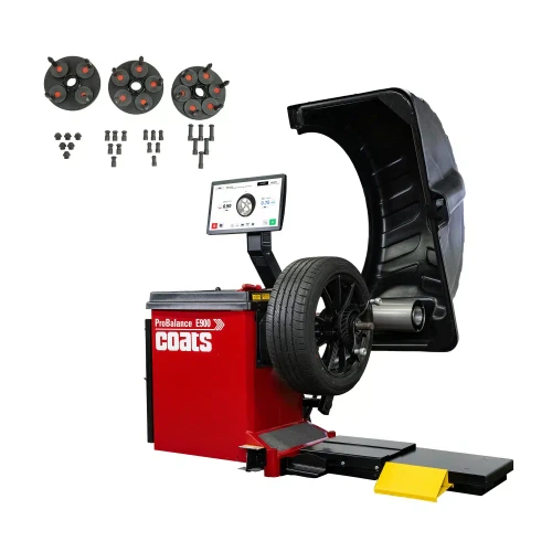 Coats ProBalance E900 Diagnostic Wheel Balancer w/ Wheel Lift & Pin Plate Kit