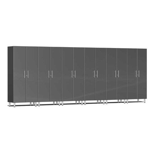 Ulti-MATE Garage 2.0 Series Grey Metallic 6-Pc Tall Cabinet Kit