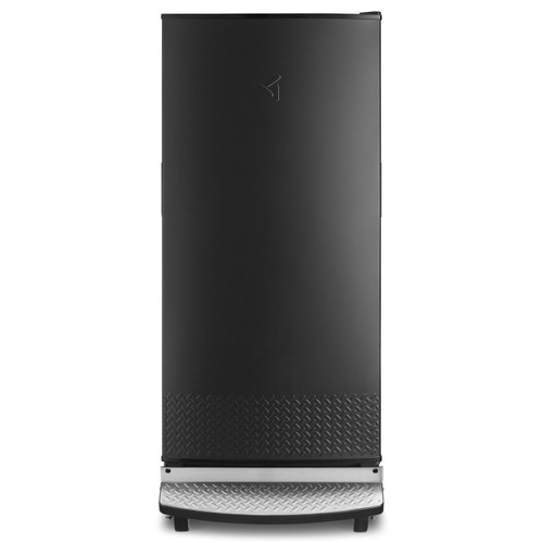 Gladiator 17.8 Cu. Ft. Garage-Ready All Refrigerator front view black matte finish