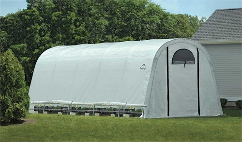 ShelterLogic GrowIT Heavy Duty Round Greenhouse 12' x 20' x 8'