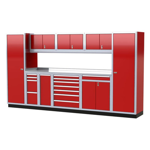 Moduline PRO II Series Garage Cabinet Combination 12 Foot Wide