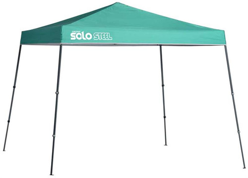 Quick Shade Solo Steel 72 11 x 11 ft. Slant Leg Canopy - Turquoise