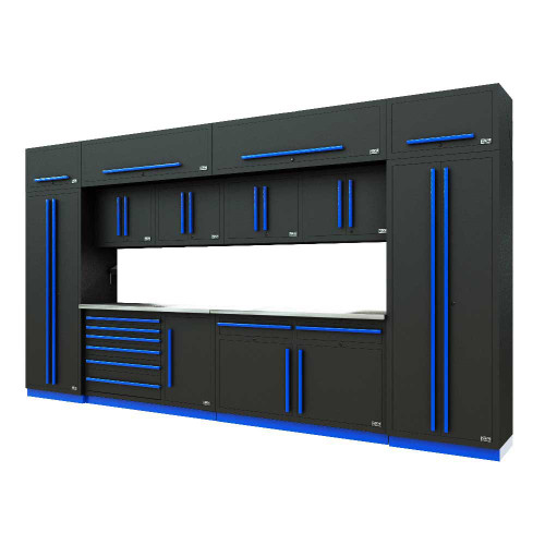 Proslat Fusion PRO 14 Piece Max Cabinet Set - Blue