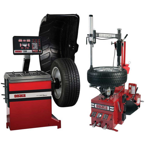 Coats RC-55 Rim Clamp Tire Changer + Coats 1300-2D Direct Drive Wheel Balancer Combo