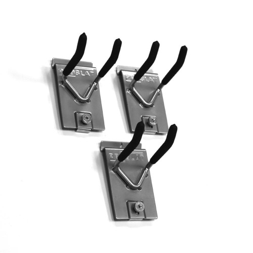 Proslat Heavy-Duty 4 in. Double Hook  3 Pack