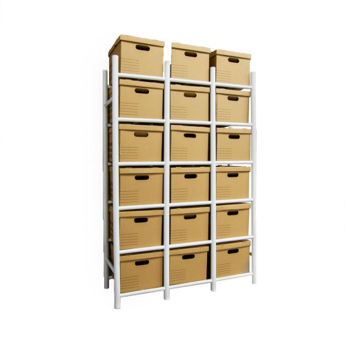 Bin Warehouse Rack – 8 Totes – Proslat US