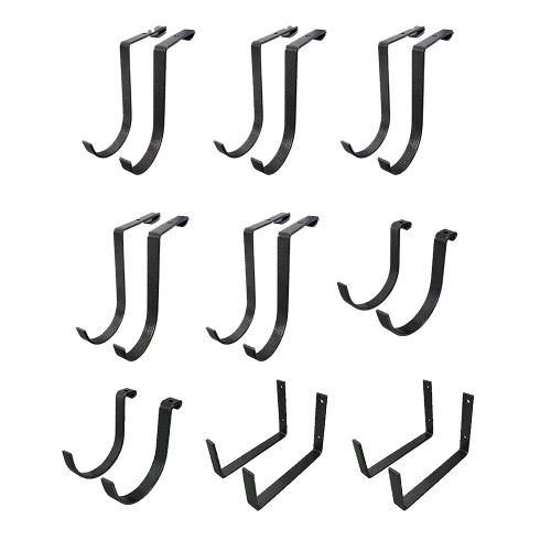 SafeRacks Hook Accessory Package (18-Pack) - Hammertone