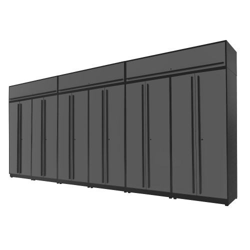 Proslat Fusion Plus 20 ft set - Tall Cabinet & Overheads (6-Pack)