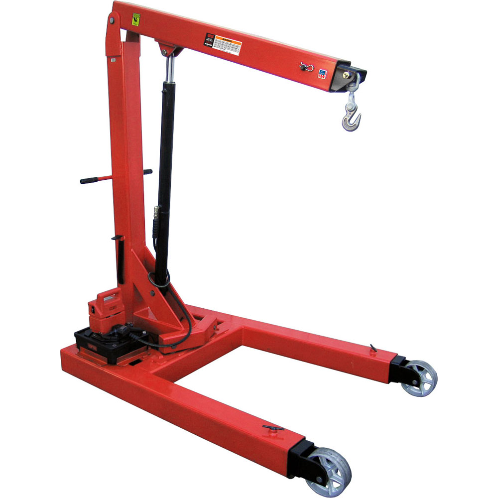 Norco 78605A 3 Ton Capacity Electro / Hydraulic Floor Crane