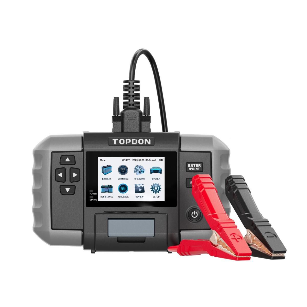 Topdon BT600 Plus 2-in-1 Battery & Resistance Tester