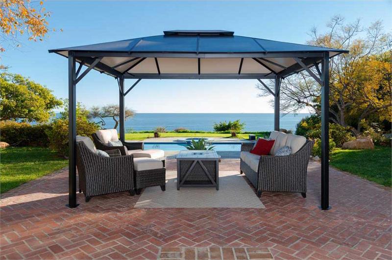 Paragon Outdoor Durham Gazebo - Thumbnail 4
