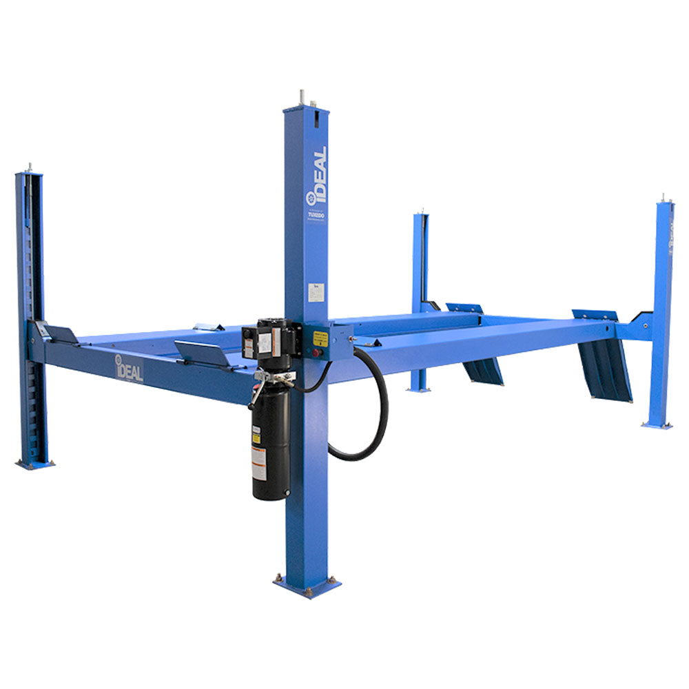 iDeal FP14KC-X 14,000 lb Closed Front, Cable Driven 4 Post Service