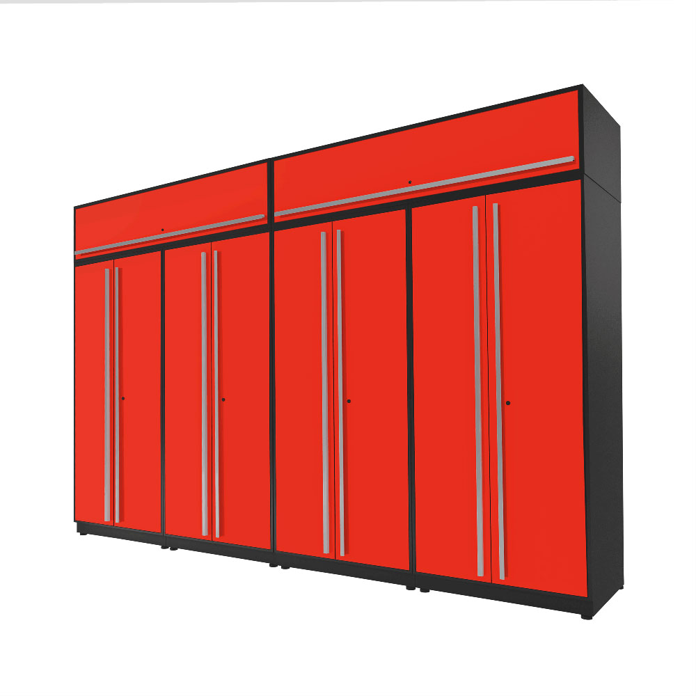 Proslat Fusion Plus 13 ft set - Tall Cabinet & Overheads (4-Pack)