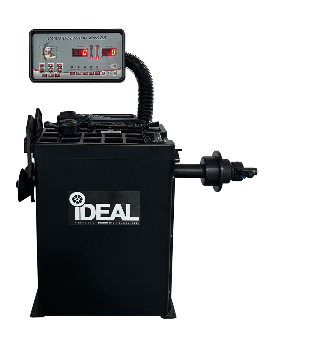 iDeal WB-953-B Wheel Balancer - No Hood - Black Edition