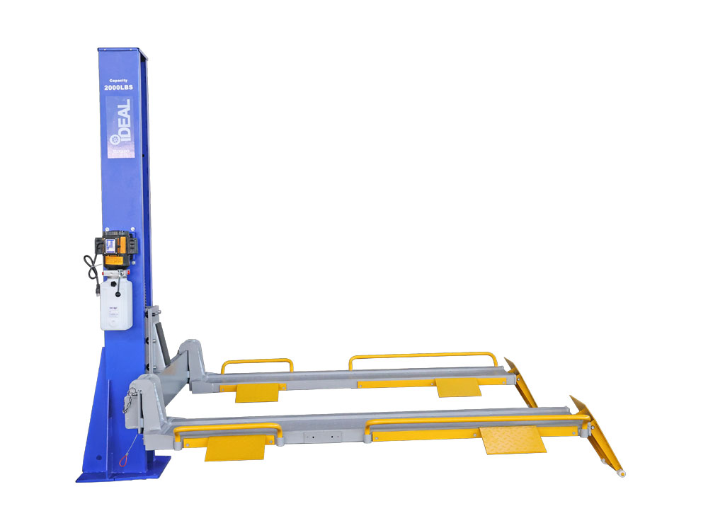 iDeal SC‑2K‑UTV‑X 2,000 lb Single Column UTV & Mower Lift