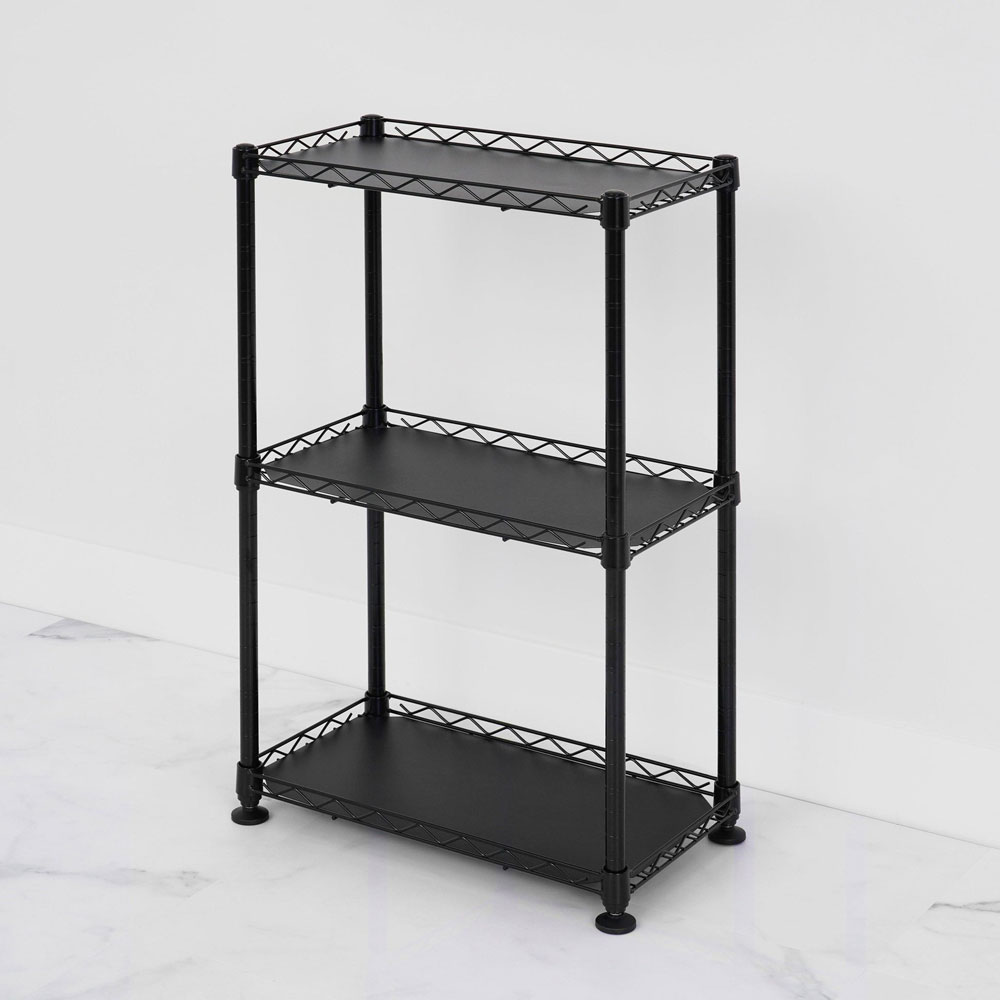 SafeRacks NSF 3-Tier Wire Shelving Rack - Thumbnail 4