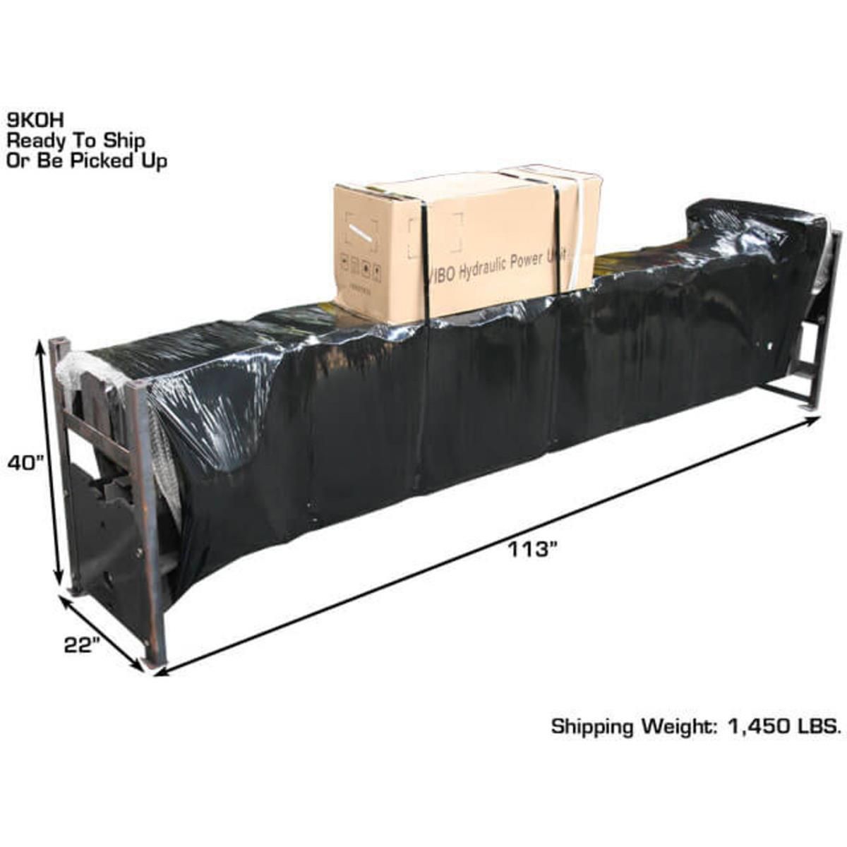 Atlas 9KOHX Overhead 9,000 lb. Capacity 2-Post Lift