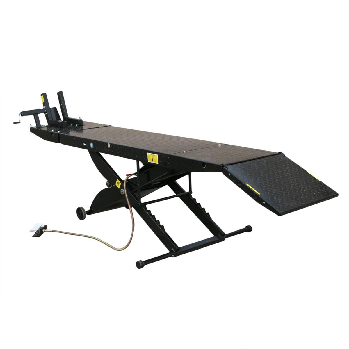 Atlas Cyclelift Air Operated 1,000 lb. Capacity Motorcycle Lift