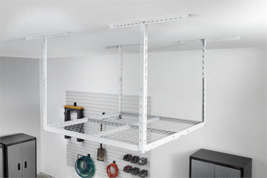 Gladiator Overhead GearLoft Storage Rack 4' x 4' - White