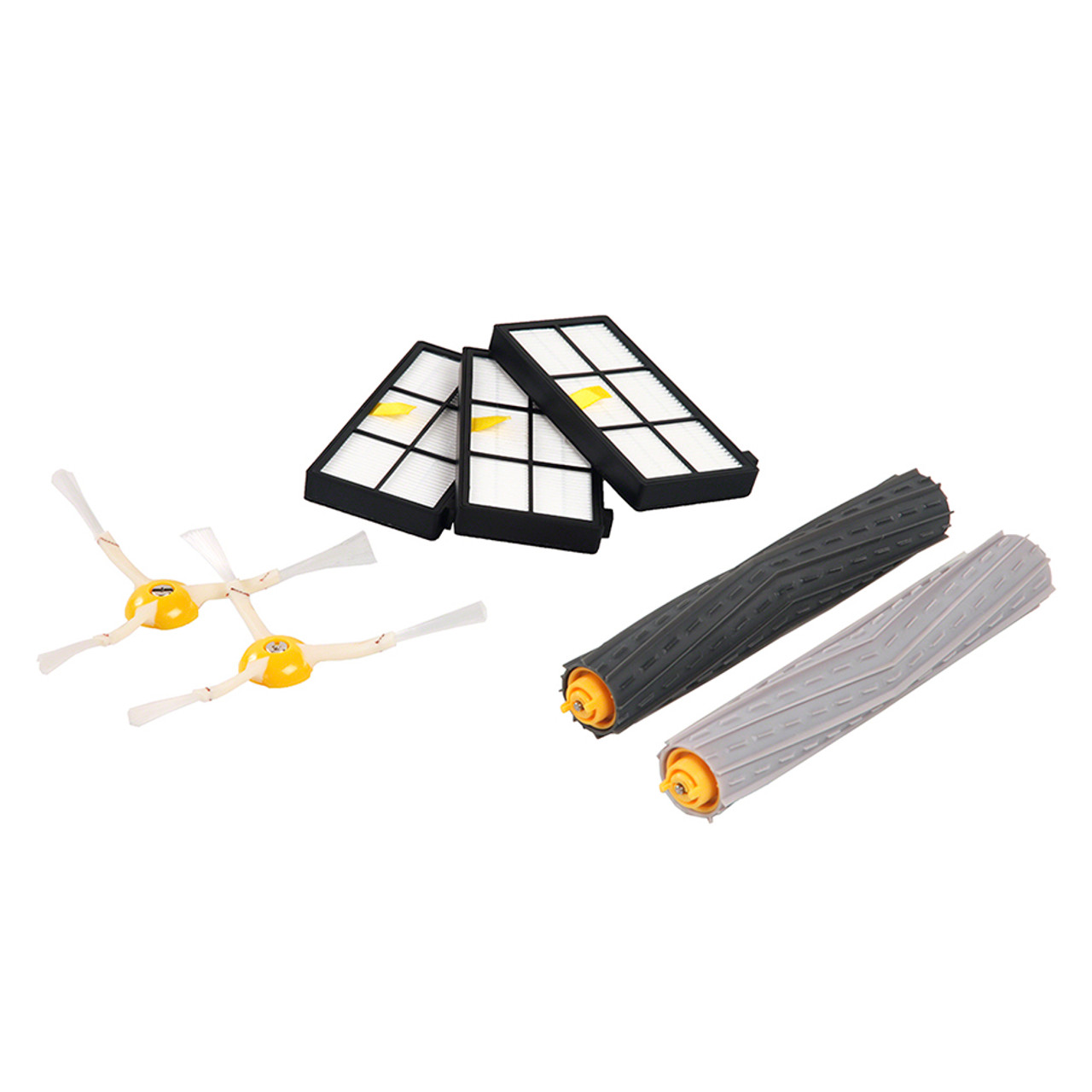 Jissta Kit Recambios Cepillos para iRobot Roomba Serie 800 900, Accesorios  Repuestos Compatible con 896 895 890 880 870 871 960 976 990 981 980, 2  Cepillos de Rodillos,6 Filtros,7 Cepillos Laterales : : Hogar y  cocina