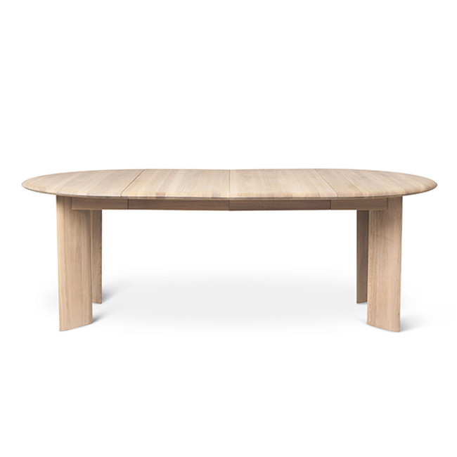 Ferm Living  |  Bevel Extendable Table Ø117-217cm