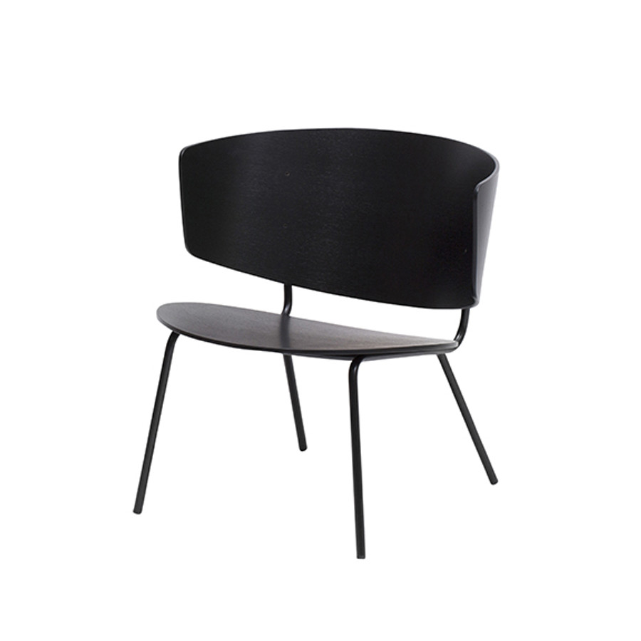 Ferm Living Herman Lounge Chair Black