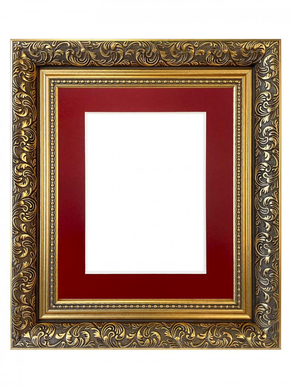 White and clearance gold picture frames